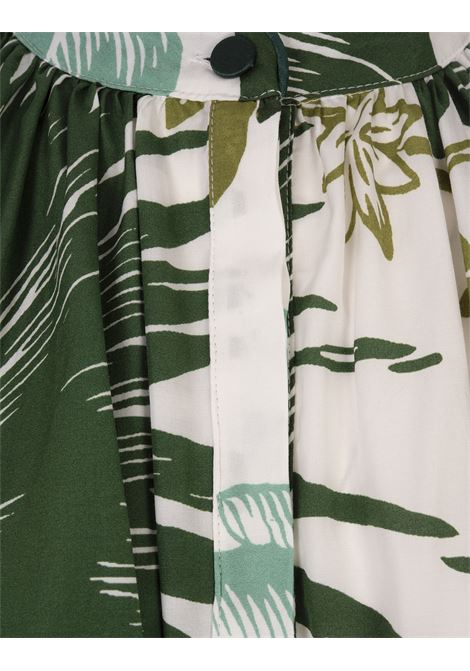 Abito Lungo Arione - Green Branches FOR RESTLESS SLEEPERS | AB000761-TE00839221